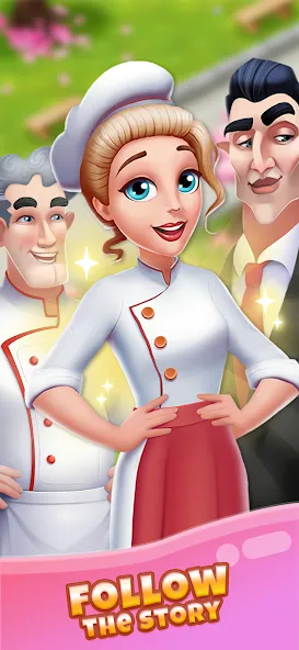 Скачать Merge Restaurant: Makeover с модом — Много денег и энергии — скриншот 3