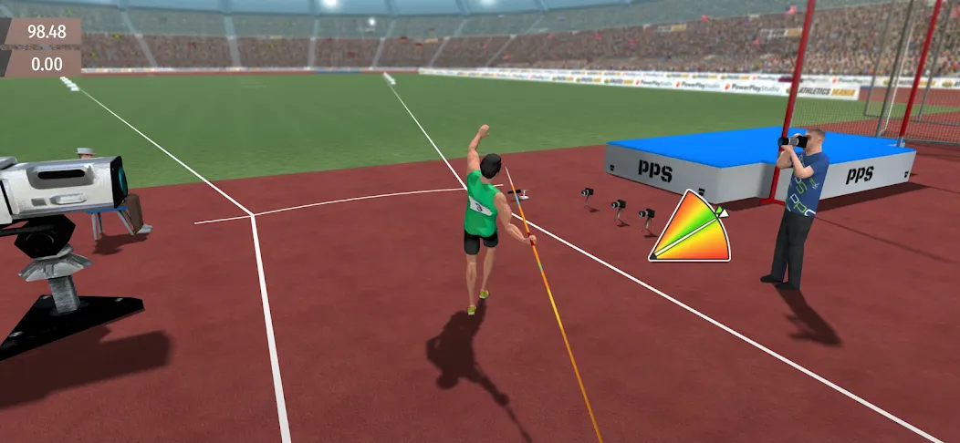 Athletics Mania: Track & Field MOD APK на Android — Много денег и без рекламы — скриншот 1 Athletics Mania: Track & Field MOD APK на Android — Много денег и без рекламы — скриншот 1