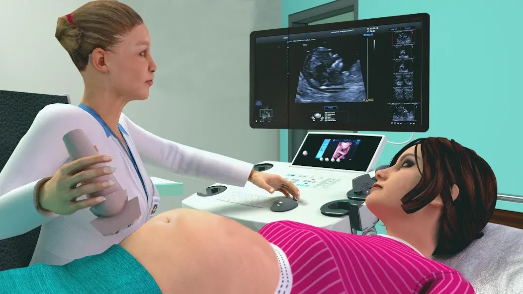 Скачать Pregnant Mother Simulator Game — Модификация Много денег — скриншот 1