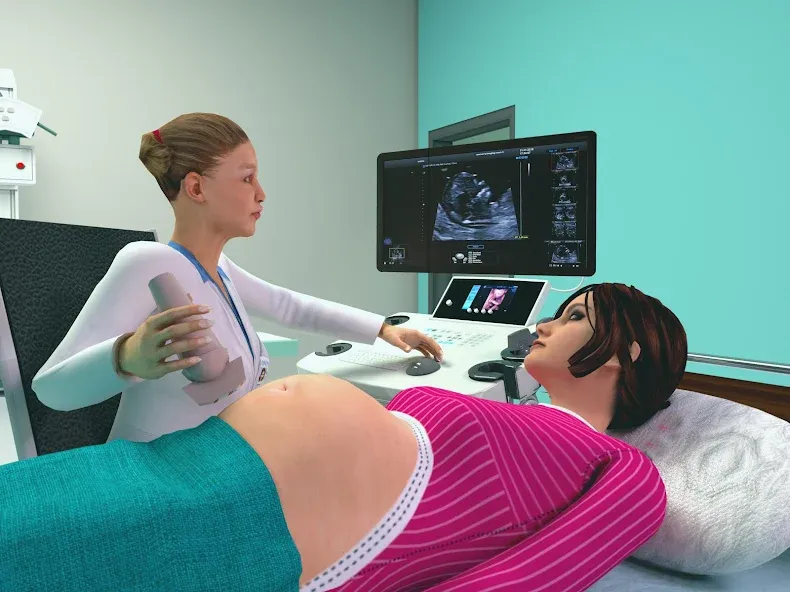Скачать Pregnant Mother Simulator Game — Модификация Много денег — скриншот 5
