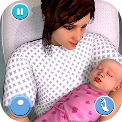 Скачать Pregnant Mother Simulator Game — Модификация Много денег