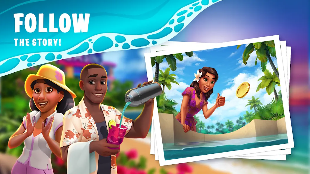 Скачать взлом Paradise Fortune Casino Slots на Андроид — Много денег и без рекламы — скриншот 1