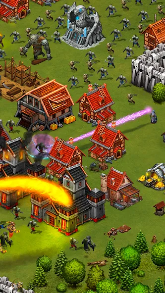 Скачать Throne Rush на Андроид — Много денег и бесплатные покупки — скриншот 4 Скачать Throne Rush на Андроид — Много денег и бесплатные покупки — скриншот 4