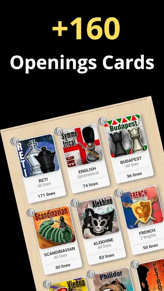 Скачать Chess Openings Promaster на Android — Все уровни разблокированы — скриншот 3