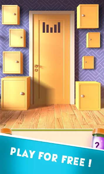 100 Doors Puzzle Box — Мод: Все ключи открыты — скриншот 2