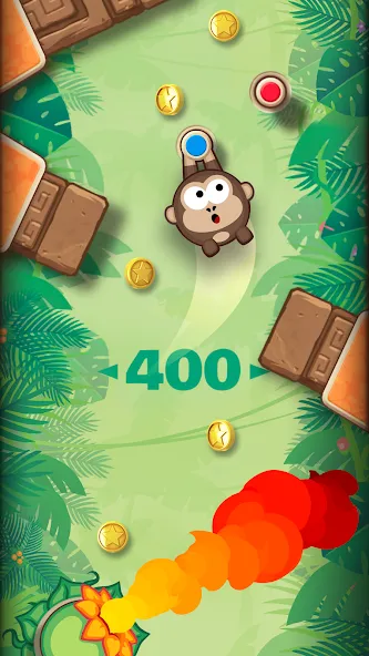 Скачать Sling Kong — Модификация Много денег — скриншот 1 Скачать Sling Kong — Модификация Много денег — скриншот 1