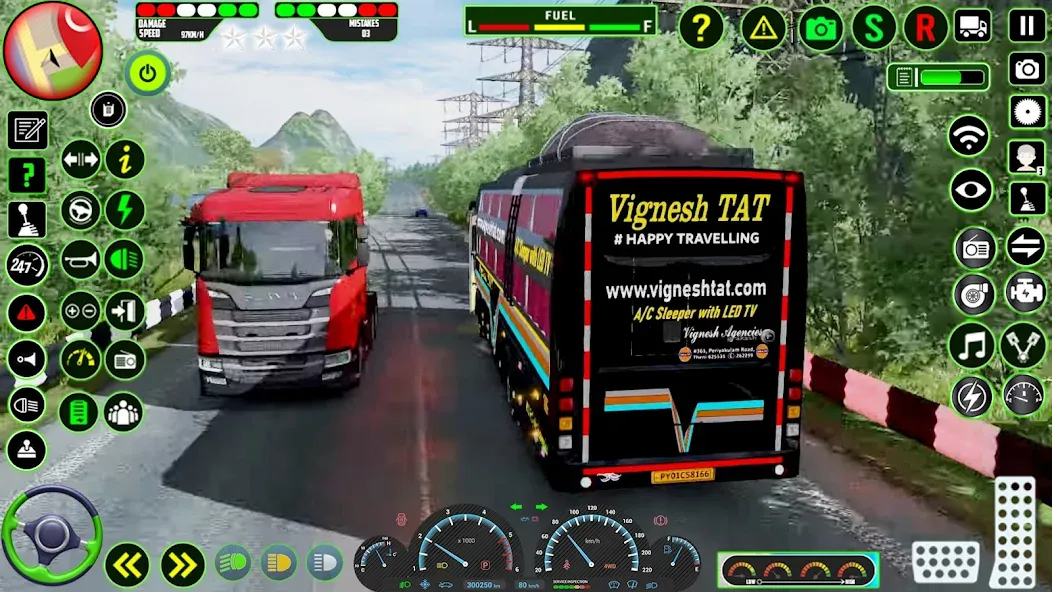 Euro Coach Bus Simulator 3D на Андроид — Мод Много денег — скриншот 5