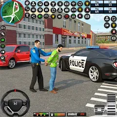 City Police Car Driving Games (Мод Много денег)