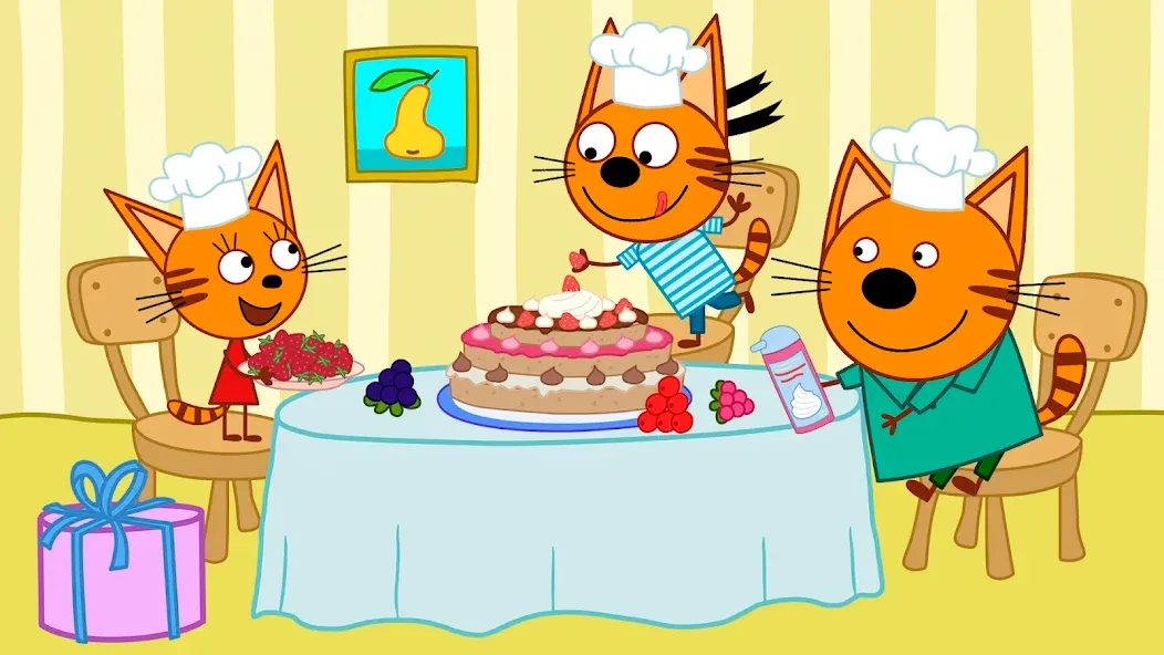 Взлом Kid-E-Cats: Kids birthday — Все открыто — скриншот 2