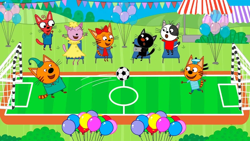 Взлом Kid-E-Cats: Kids birthday — Все открыто — скриншот 4