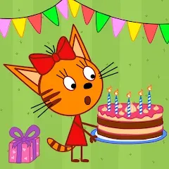 Взлом Kid-E-Cats: Kids birthday — Все открыто