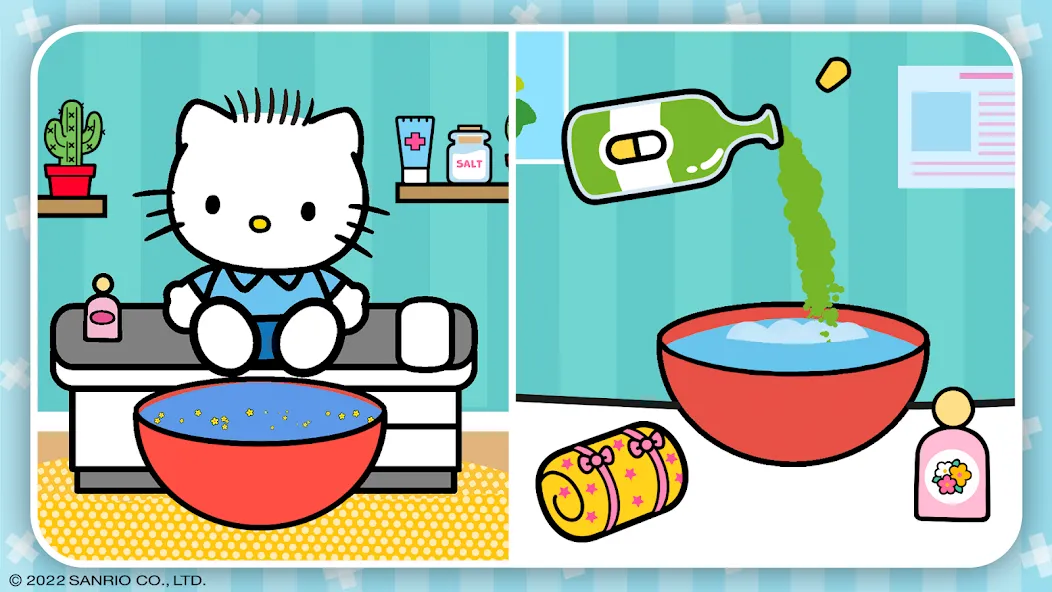 Скачать взломанную Hello Kitty: Kids Hospital — Все открыто — скриншот 4 Скачать взломанную Hello Kitty: Kids Hospital — Все открыто — скриншот 4