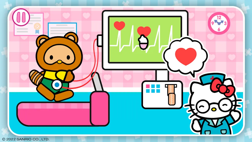Скачать взломанную Hello Kitty: Kids Hospital — Все открыто — скриншот 5