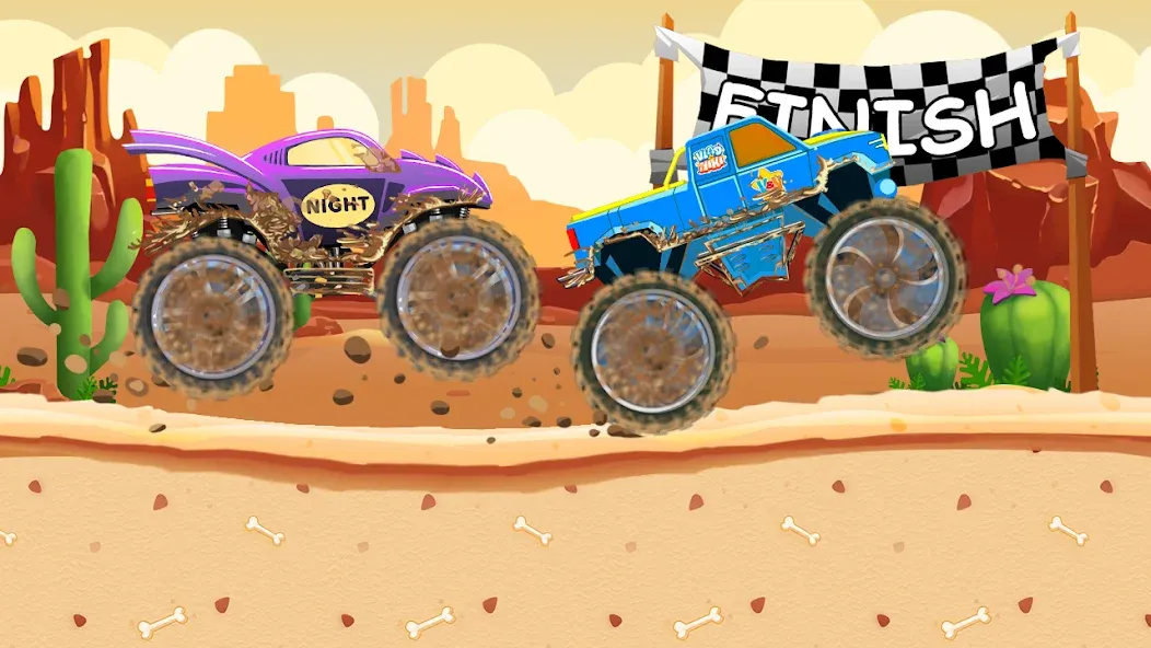 Monster Truck Vlad & Niki — Взломанная версия (Все открыто) — скриншот 2