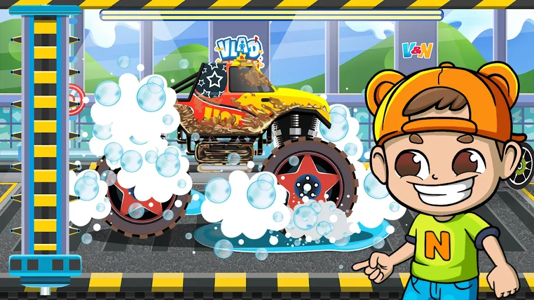 Monster Truck Vlad & Niki — Взломанная версия (Все открыто) — скриншот 3