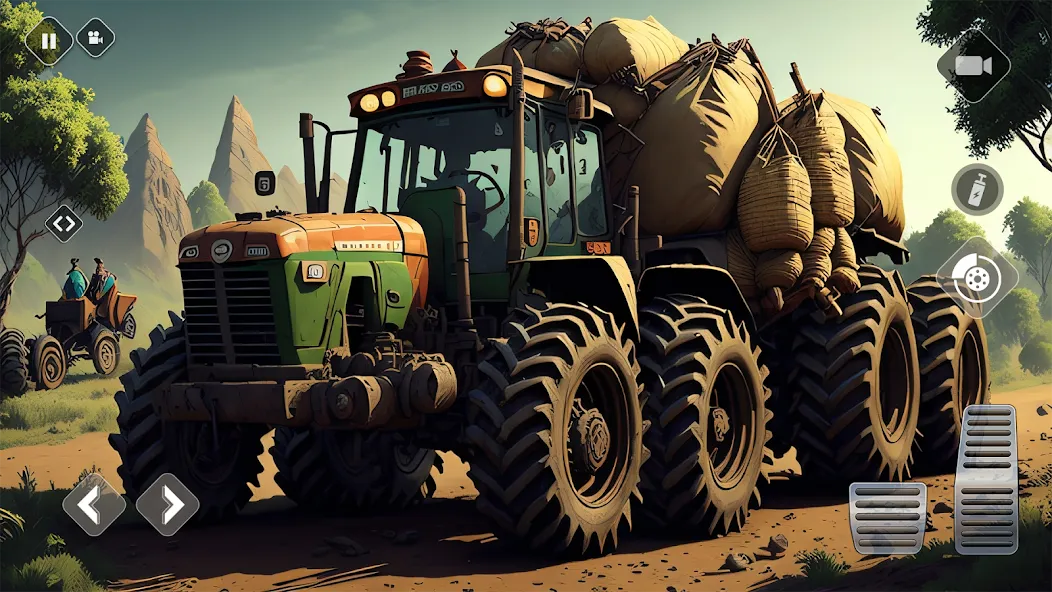 Скачать Tractor Driving Games: Farming на телефон — Много денег — скриншот 4 Скачать Tractor Driving Games: Farming на телефон — Много денег — скриншот 4