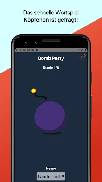Скачать Bomb Party: Das Bombenspiel! с модом — Все открыто — скриншот 2