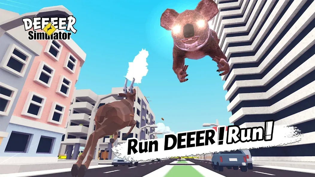DEEEER Simulator: Modern World на Андроид — Мод Все скины разблокированы — скриншот 4