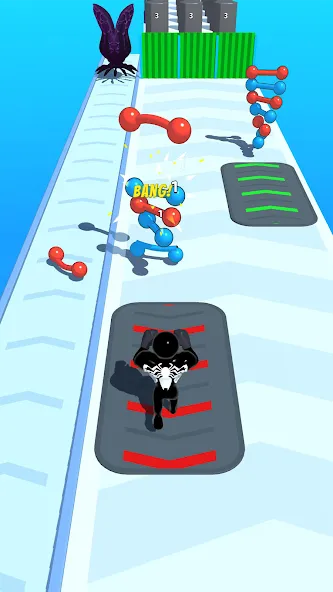 Скачать Venom Run 3D на телефон — Много денег и бесконечные кристаллы — скриншот 5