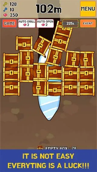 Drill Evolution MOD APK на Android — Бесконечные деньги и алмазы — скриншот 4 Drill Evolution MOD APK на Android — Бесконечные деньги и алмазы — скриншот 4