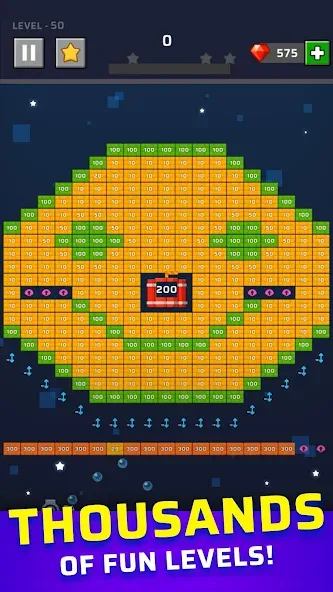 Brick Out - Shoot the ball на Андроид — Много денег — скриншот 2