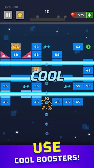 Brick Out - Shoot the ball на Андроид — Много денег — скриншот 5