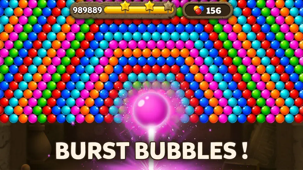 Bubble Pop Origin! Puzzle Game — Много монет и без рекламы — скриншот 1
