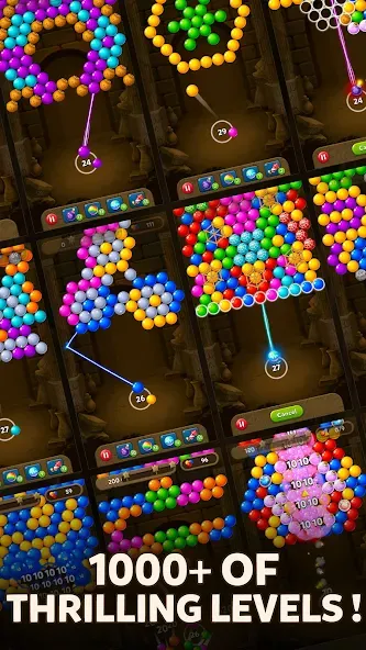Bubble Pop Origin! Puzzle Game — Много монет и без рекламы — скриншот 4