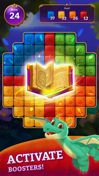 Скачать Magic Blast: Mystery Puzzle MOD APK — Бесконечные жизни и ходы — скриншот 3