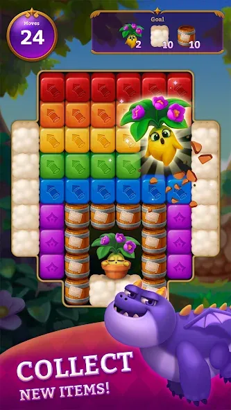 Скачать Magic Blast: Mystery Puzzle MOD APK — Бесконечные жизни и ходы — скриншот 4