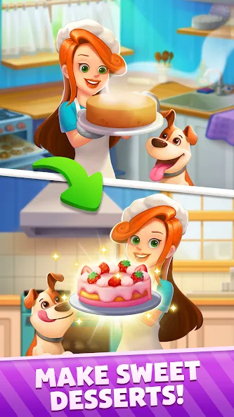 Sweet Cube Blast на Андроид — Мод Много денег — скриншот 1