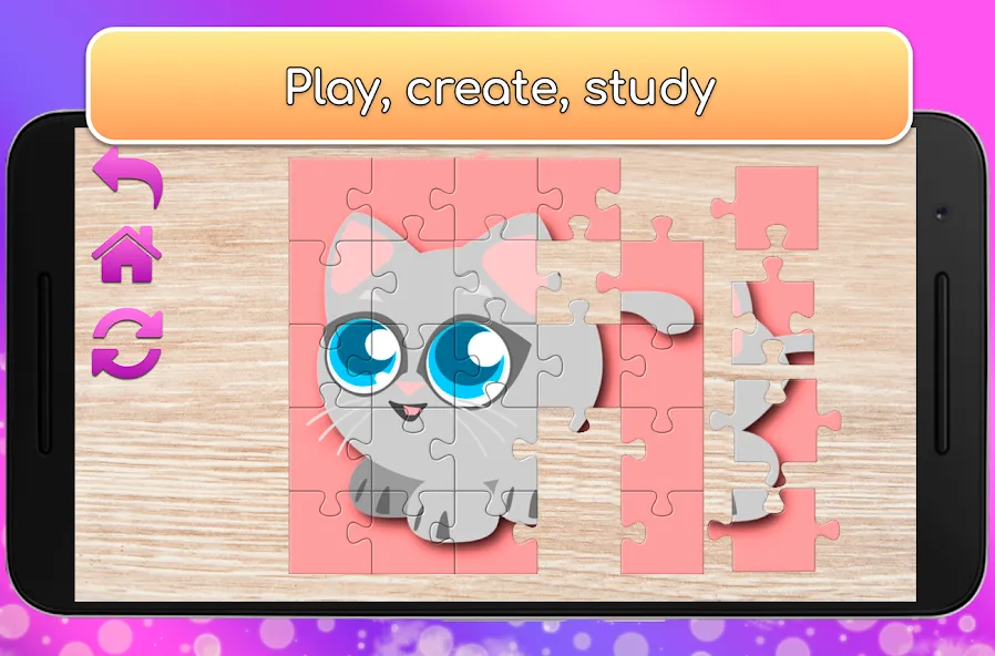 Kids Games for Girls. Puzzles MOD APK на Android — Все открыто — скриншот 3