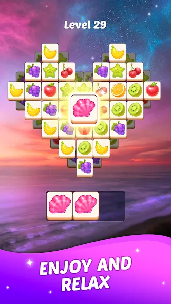 Скачать Match Tile Scenery на Android — Бесконечные деньги — скриншот 1