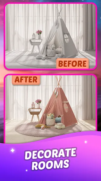 Скачать Match Tile Scenery на Android — Бесконечные деньги — скриншот 4
