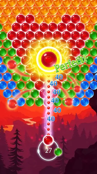 Скачать взлом Bubble Shooter Magic Forest на Андроид — Много денег и жизней — скриншот 1