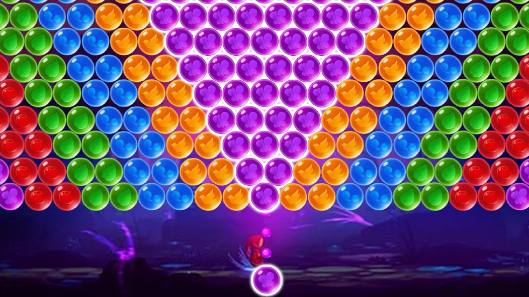 Скачать взлом Bubble Shooter Magic Forest на Андроид — Много денег и жизней — скриншот 2
