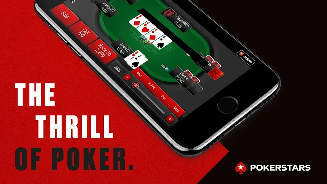 PokerStars: Texas Holdem Games MOD APK — Много денег — скриншот 1