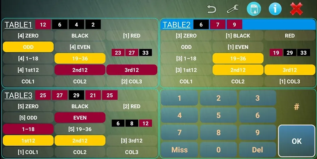Roulette Counter Multi Tables MOD APK — Премиум функции разблокированы — скриншот 3 Roulette Counter Multi Tables MOD APK — Премиум функции разблокированы — скриншот 3