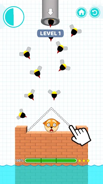 Скачать взломанную Save Balls: Brain Teaser Games — Все уровни открыты и без рекламы — скриншот 1 Скачать взломанную Save Balls: Brain Teaser Games — Все уровни открыты и без рекламы — скриншот 1