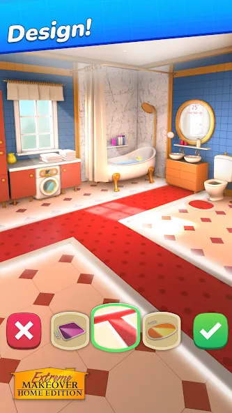 Extreme Makeover: Home Edition MOD APK на Android — Много денег — скриншот 2
