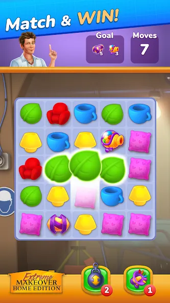 Extreme Makeover: Home Edition MOD APK на Android — Много денег — скриншот 4