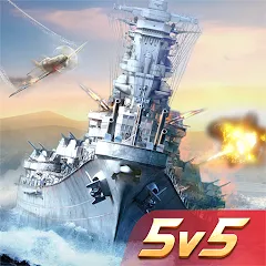 Скачать Warship Fury (Мод: Много денег и бессмертие) на Андроид