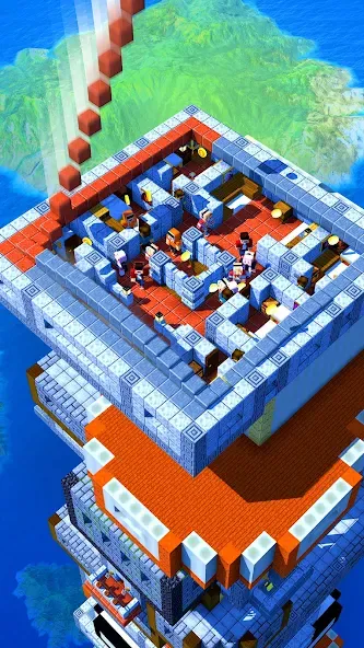 Tower Craft - Block Building Mod APK Много денег — Скачать на Андроид — скриншот 2 Tower Craft - Block Building Mod APK Много денег — Скачать на Андроид — скриншот 2