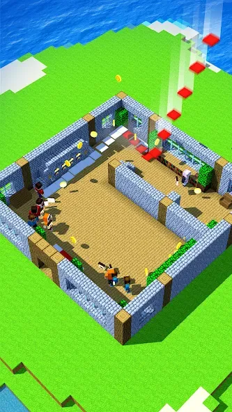 Tower Craft - Block Building Mod APK Много денег — Скачать на Андроид — скриншот 4 Tower Craft - Block Building Mod APK Много денег — Скачать на Андроид — скриншот 4