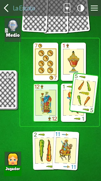 Скачать La Escoba 2024 - Broom game (Мод: Все карты открыты) на Андроид — скриншот 1