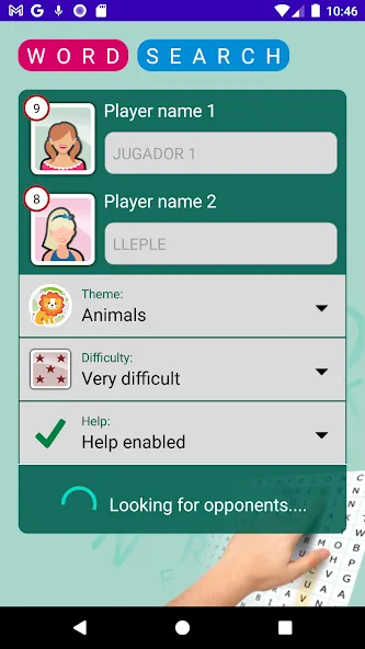 Word search MOD APK — Все уровни открыты — скриншот 2