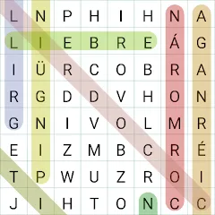 Word search MOD APK — Все уровни открыты