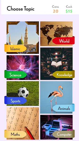 Quiz Win - Play Quiz & Earn — Взломанная версия (Много денег) — скриншот 1 Quiz Win - Play Quiz & Earn — Взломанная версия (Много денег) — скриншот 1