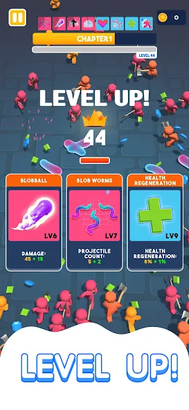 Скачать Blob Hero (Мод: Много денег) на Андроид — скриншот 4