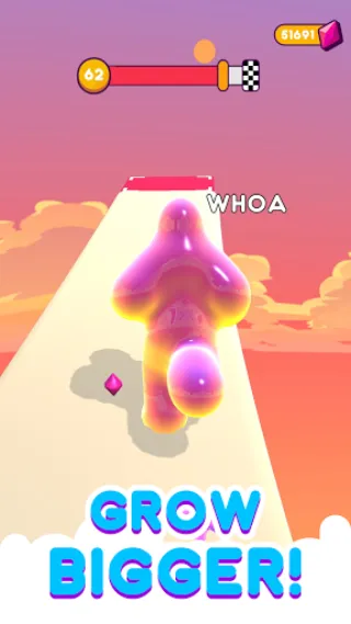 Скачать взломанную Blob Runner 3D — Много денег — скриншот 2 Скачать взломанную Blob Runner 3D — Много денег — скриншот 2